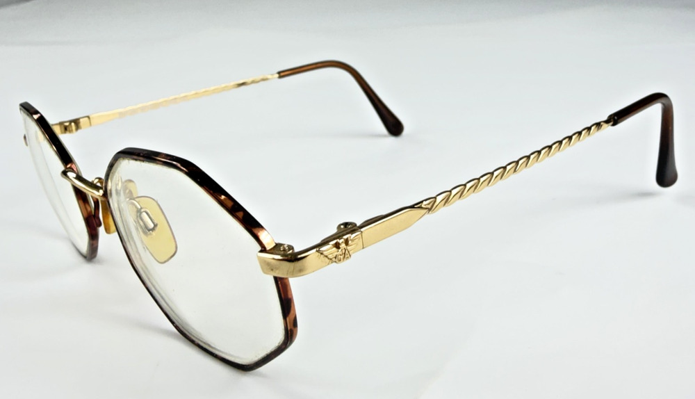 Emporio Armani 033 721 Brown Tortoise Womens 47-20-135 Eyeglasses FRAMES ONLY